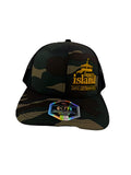 Camouflage fagers island hats