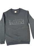 Black luxurious crewneck
