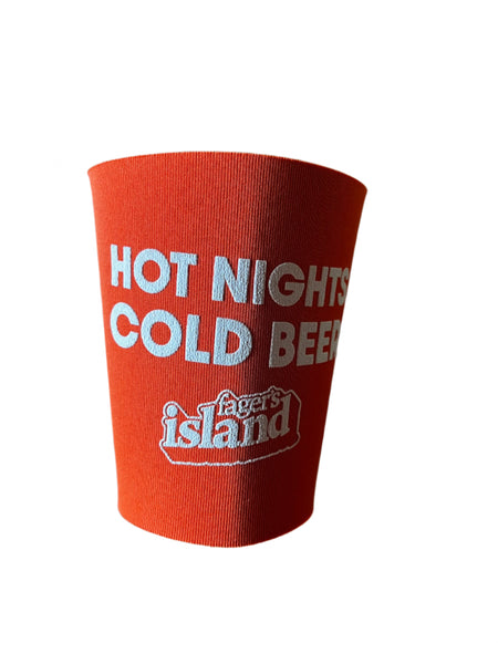 fagers island pint glass koozies