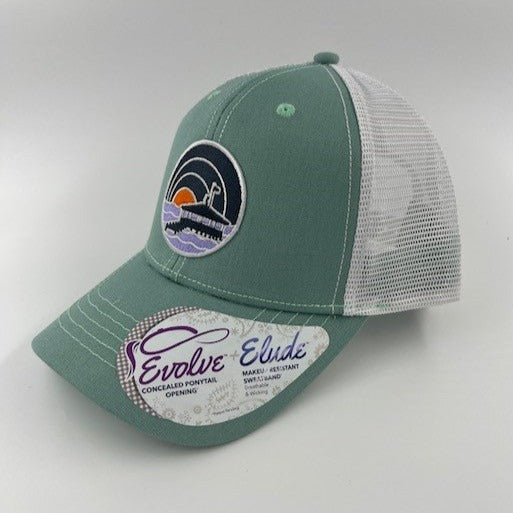 Evolve and Elude Trucker Twill hats