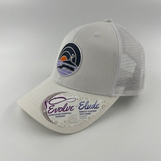 Evolve and Elude Trucker Twill hats